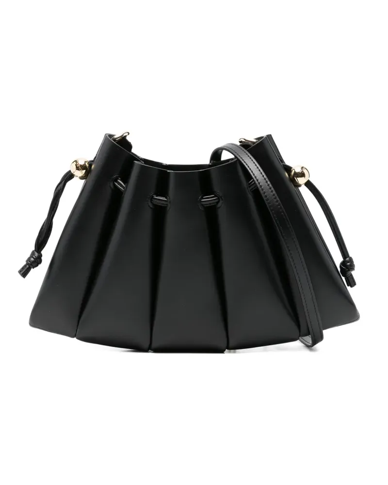 THEMOIRÈ drawstring-fastening clutch bag - Schwarz Schwarz