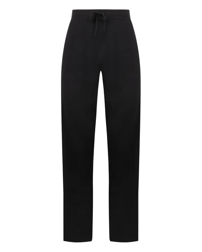 Le Kasha 1918 Gerade Hose aus Bio-Baumwolle - Schwarz Schwarz
