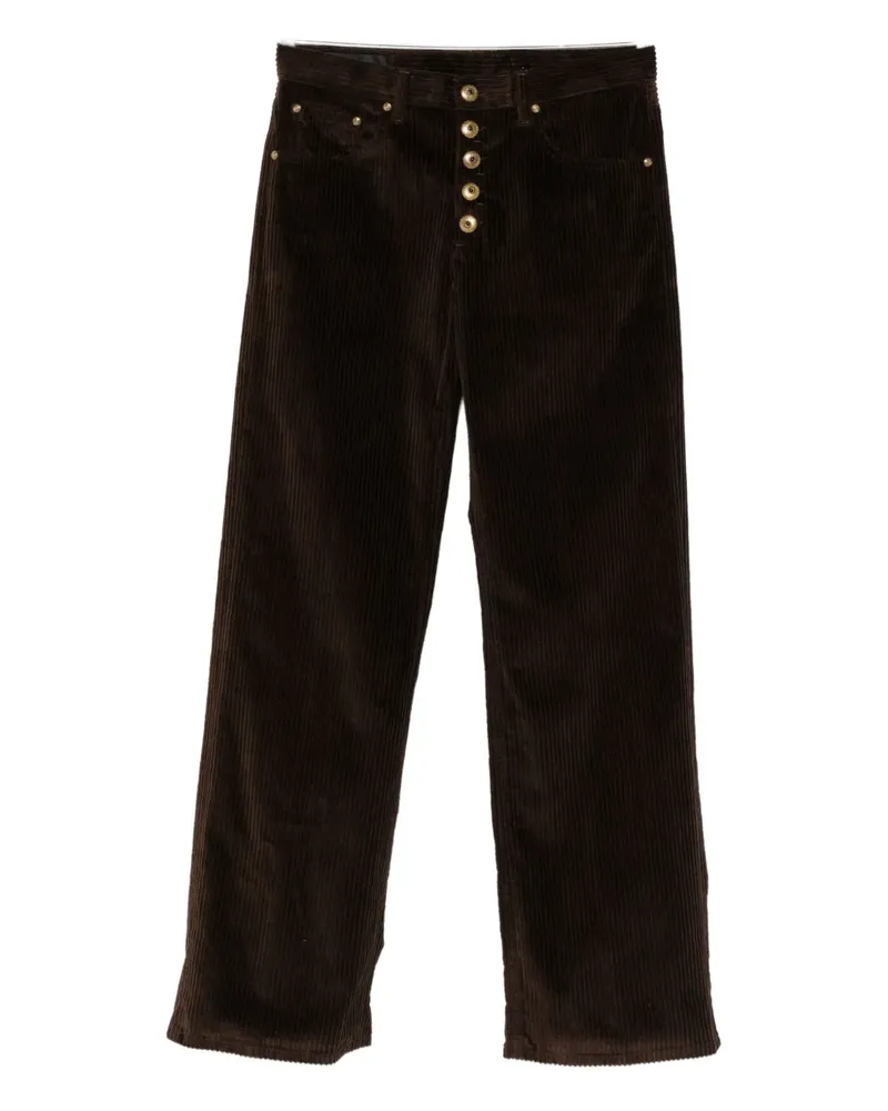 Dondup buttoned corduroy pants - Braun Braun