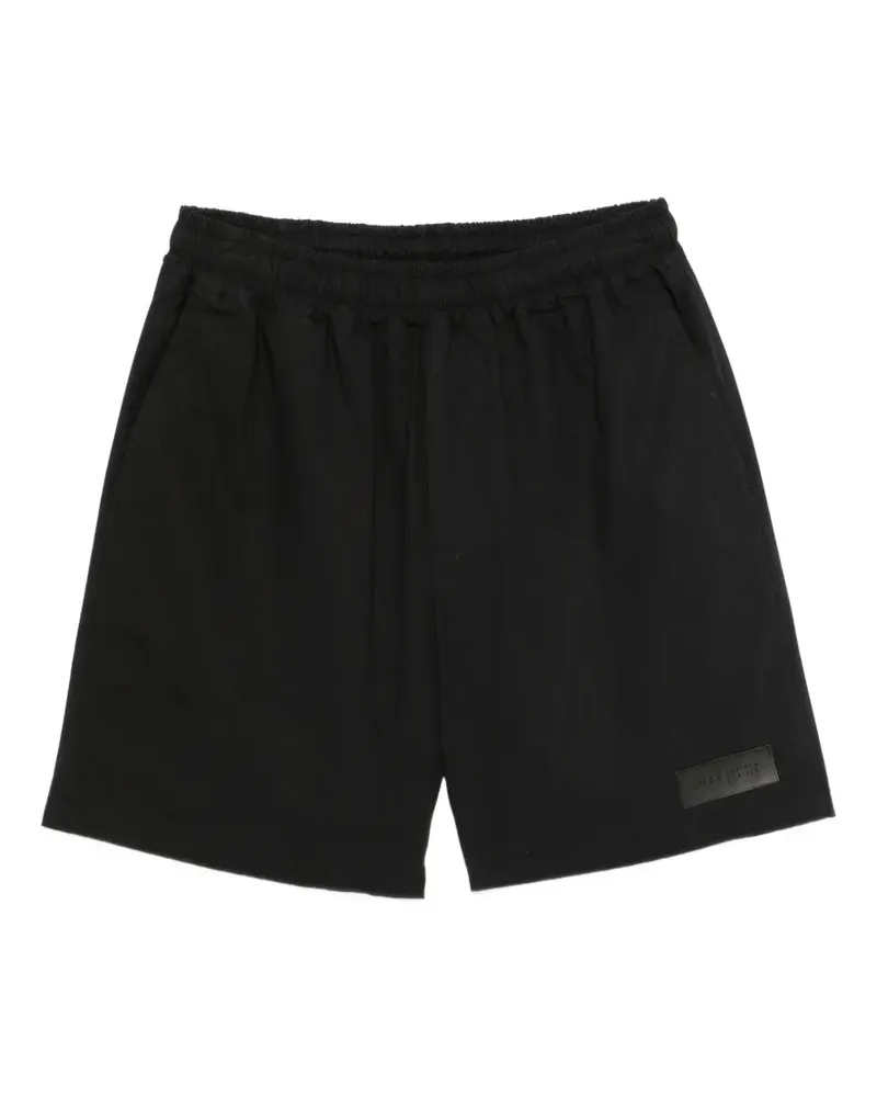 Low Brand Shorts mit elastischem Bund - Schwarz Schwarz