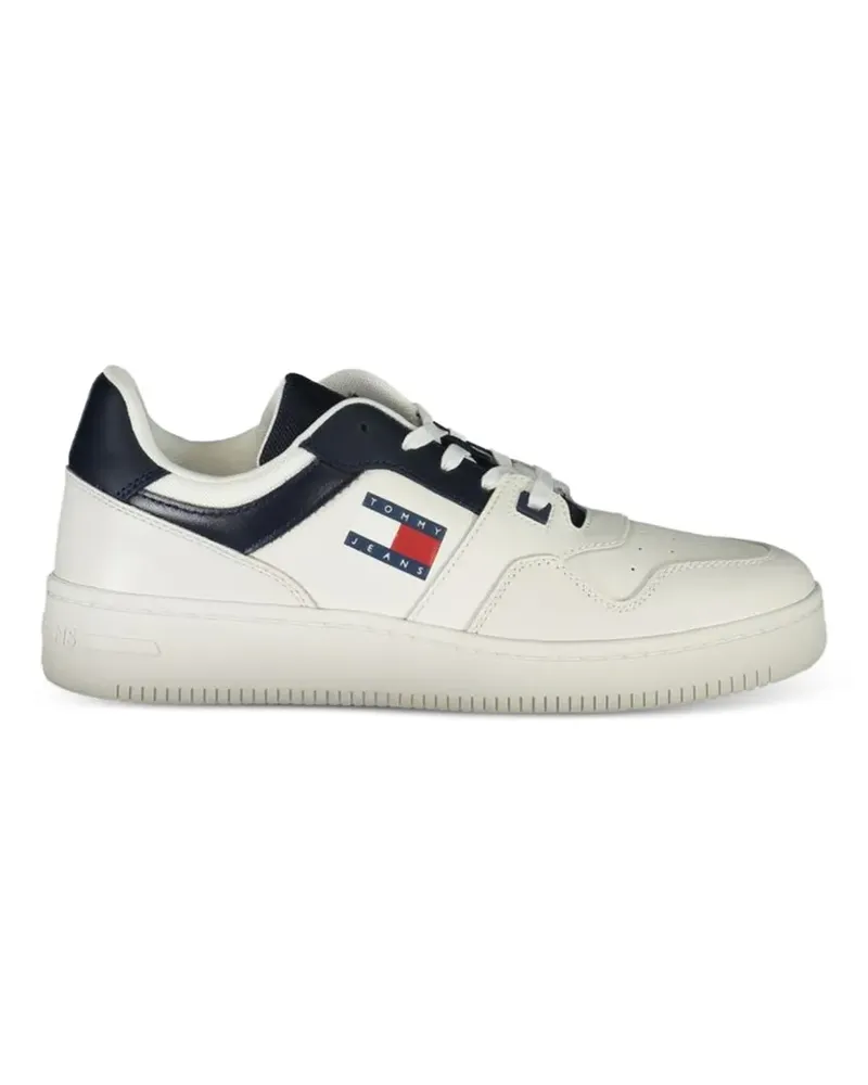 Tommy Hilfiger logo-detail panelled sneakers - Weiß Weiß