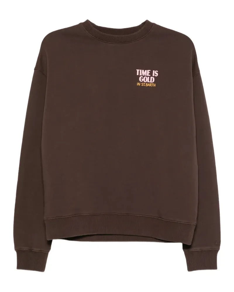 MC2 Saint Barth Stardust graphic-print sweatshirt - Braun Braun