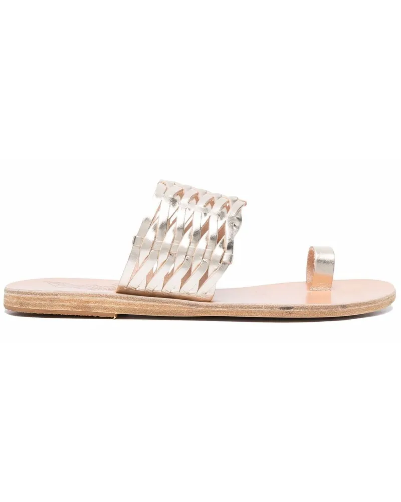 Ancient Greek Sandals Pumps im Metallic-Look - Gold Gold