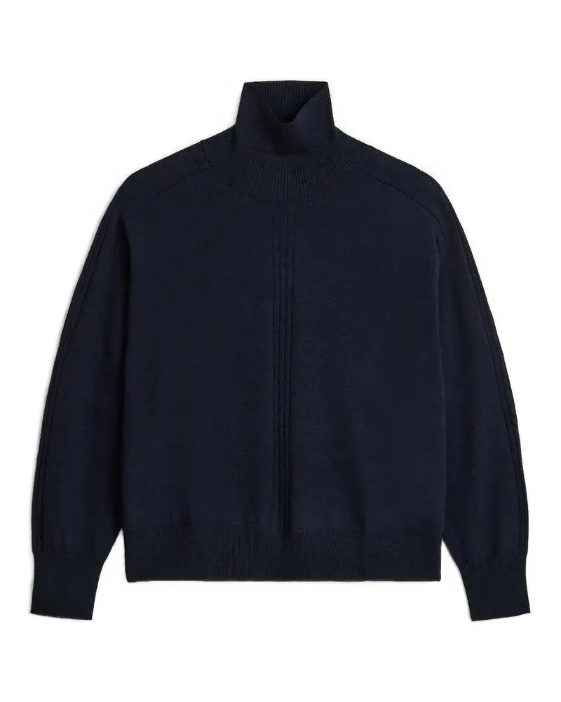 Soeur Nord ribbed-knit high-neck sweater - Blau Blau