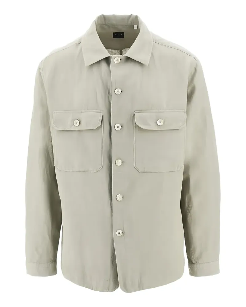 XACUS long-sleeved pocket shirt - Nude Nude