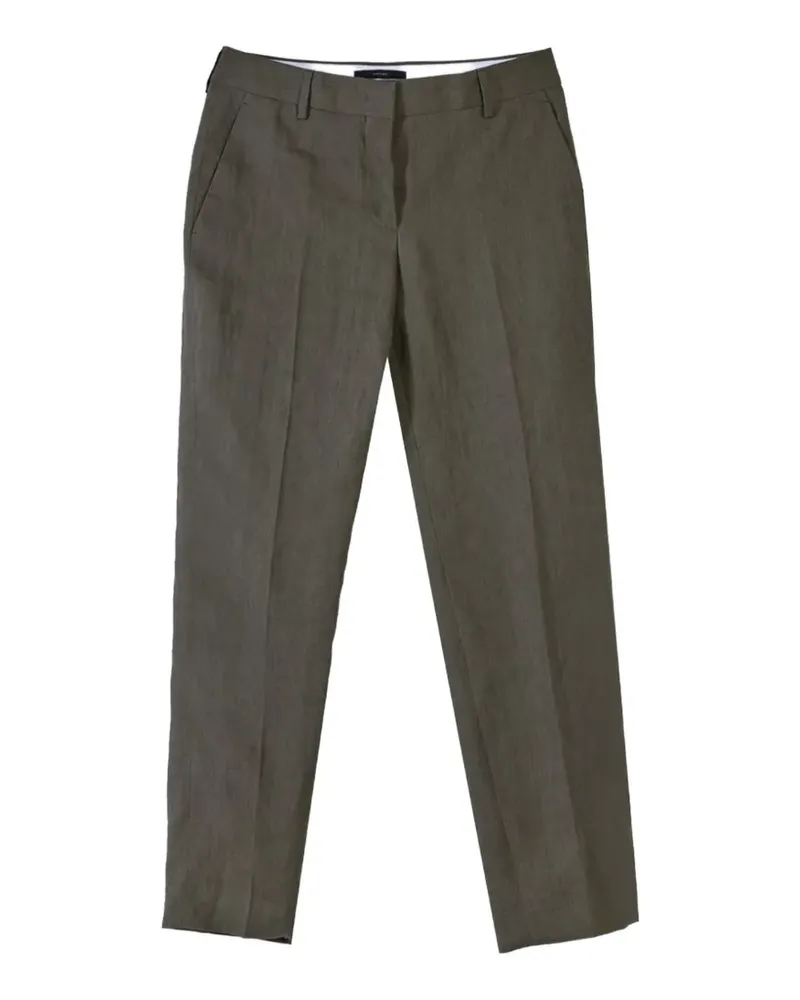 Paul Smith pleated linen trousers - Grün Grün