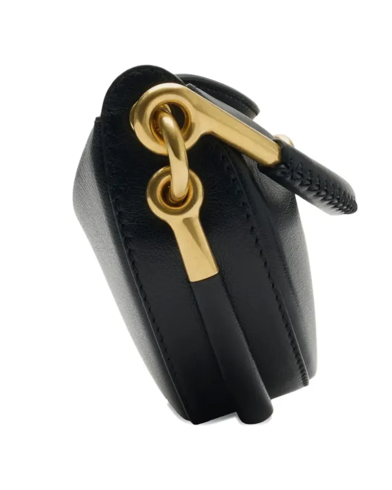 Burberry Half-Moon Clutch - Schwarz Schwarz