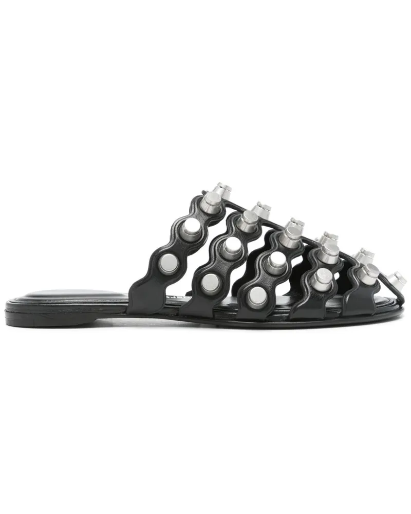 Alexander Wang Rexa Cage Pantoletten - Schwarz Schwarz