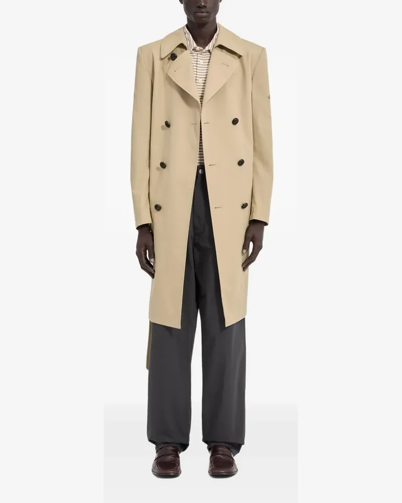 Maison Margiela Doppelreihiger Trenchcoat - Nude Nude