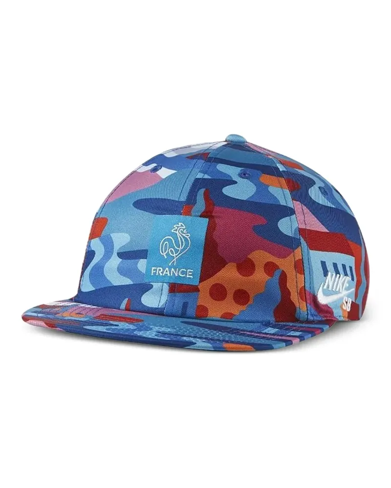 Nike x Parra Baseballkappe mit Print - Blau Blau