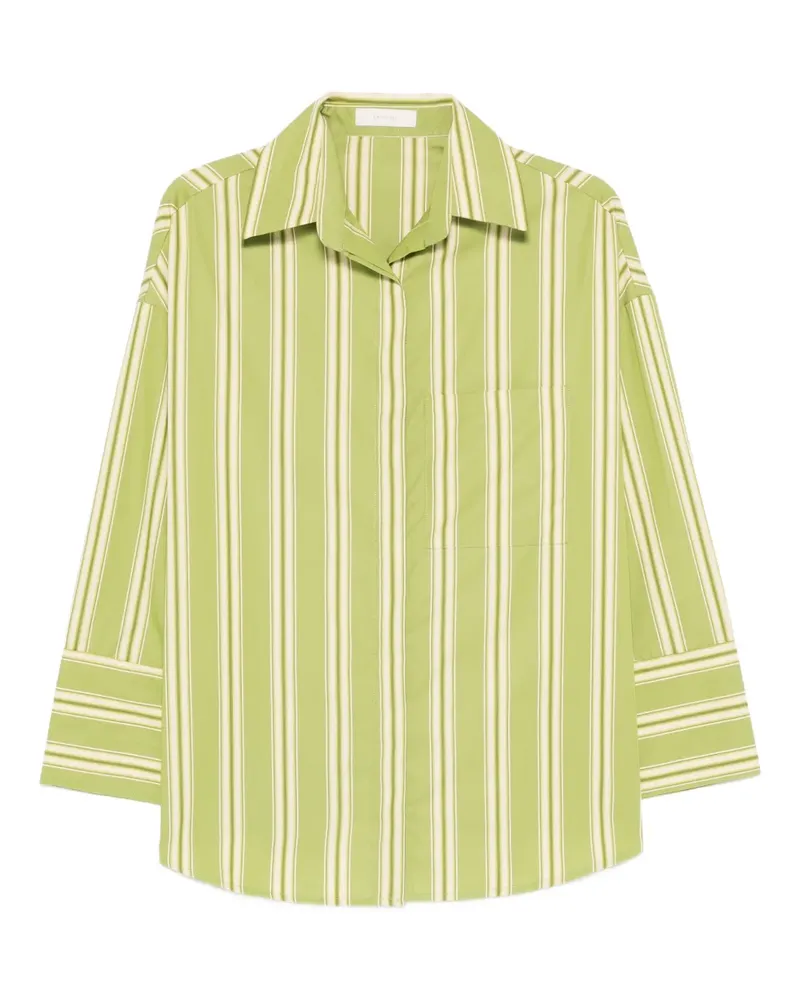 Faithfull The Brand Clemente striped pattern shirt - Grün Grün