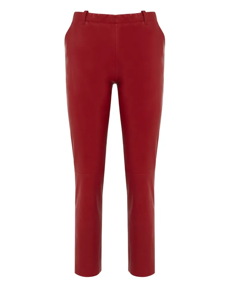 Stouls Hose mit Stretchbund - Rot Rot