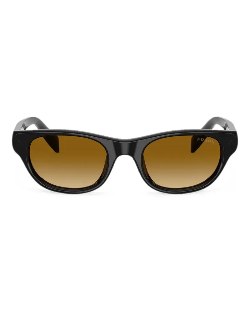 Prada cat-eye frame sunglasses - Schwarz Schwarz