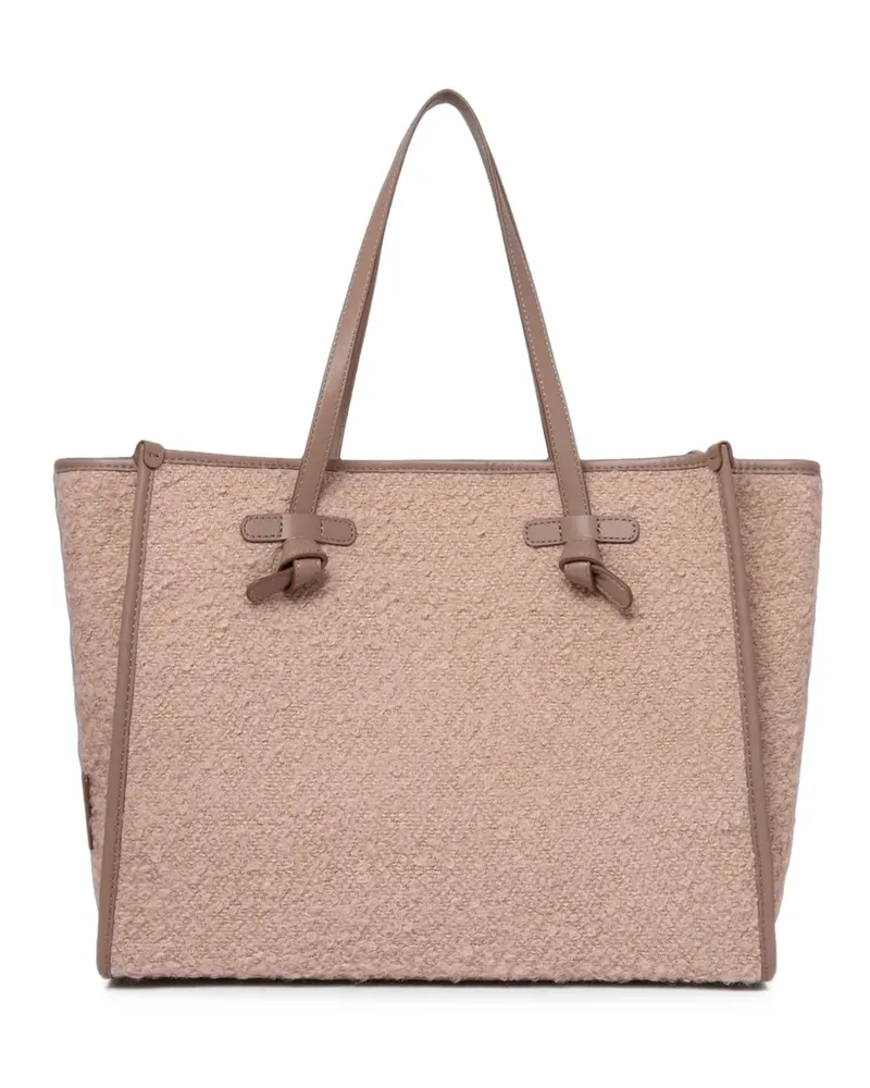 Gianni Chiarini Marcella Tote Bag mit Bouclé - Rosa Rosa