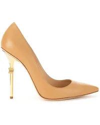 Elisabetta Franchi Pumps mit Logo-Absatz 110mm Braun