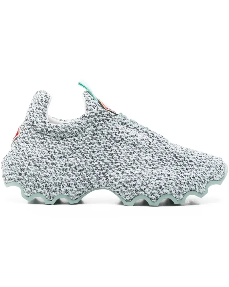 Casablanca Paris Sneakers in Strickoptik - Grün Grün