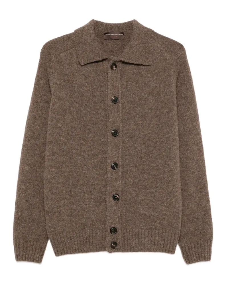 Filippo de Laurentiis Cardigan mit Knopfverschluss - Braun Braun