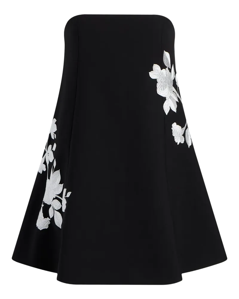 Cinq à Sept Irla Kleid mit Stickerei - BLACK/IVORY Black