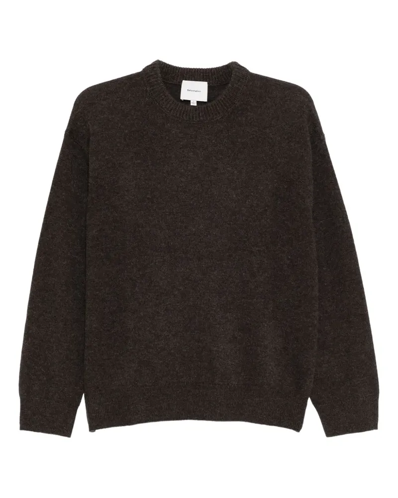 Reformation Fabian Pullover - Braun Braun