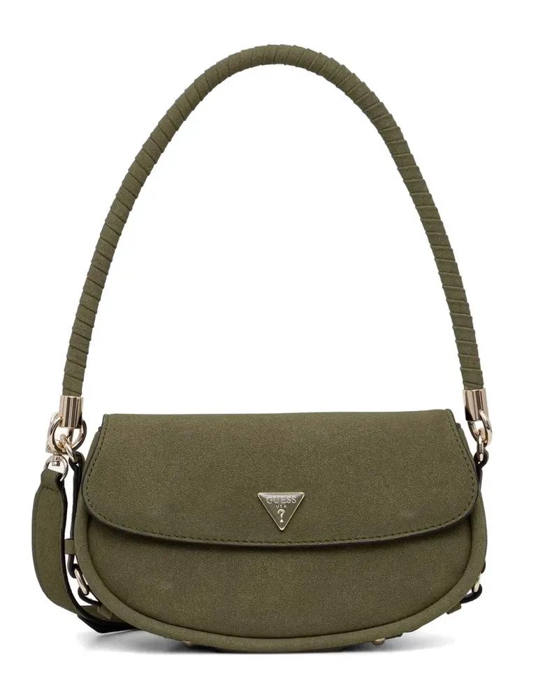 Guess Danya logo-plaque shoulder bag - Grün Grün