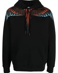 Marcelo Burlon | County of Milan Hoodie mit Icon Wings-Print Schwarz