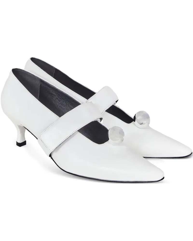 Gloria Coelho Klassische Pumps - Weiß Weiß