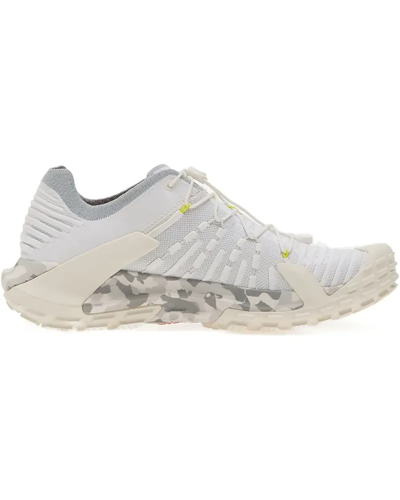 Mammut Mesh-Sneakers mit Camouflage-Detail - Weiß Weiß