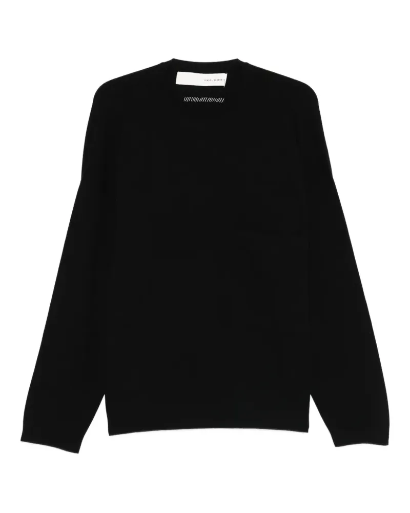 Isabel Benenato Lucca crew-neck sweatshirt - Schwarz Schwarz
