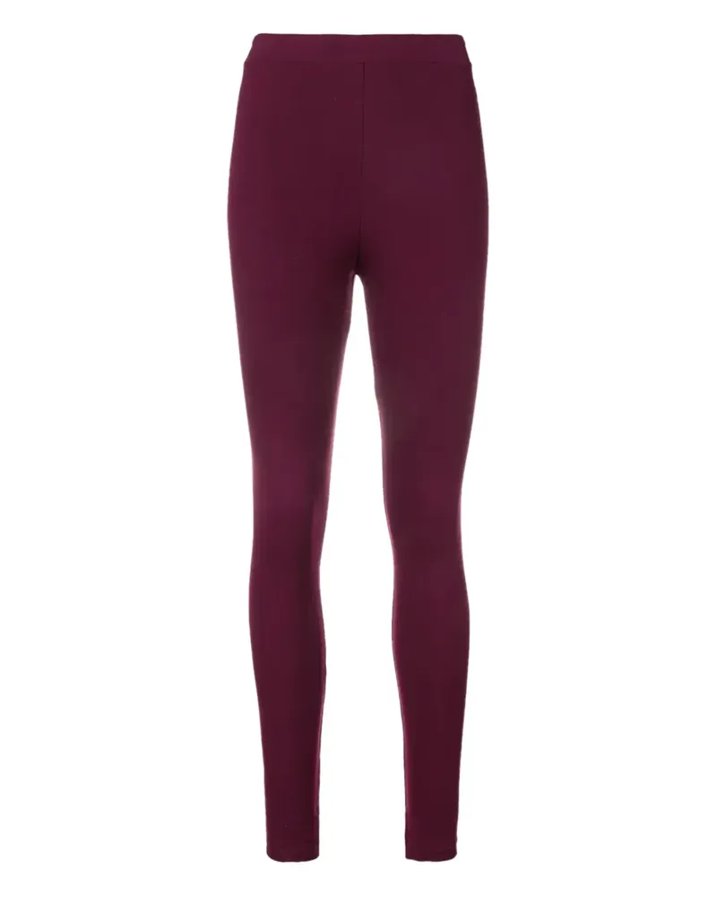 adidas Hoch geschnittene Leggings - Rot Rot