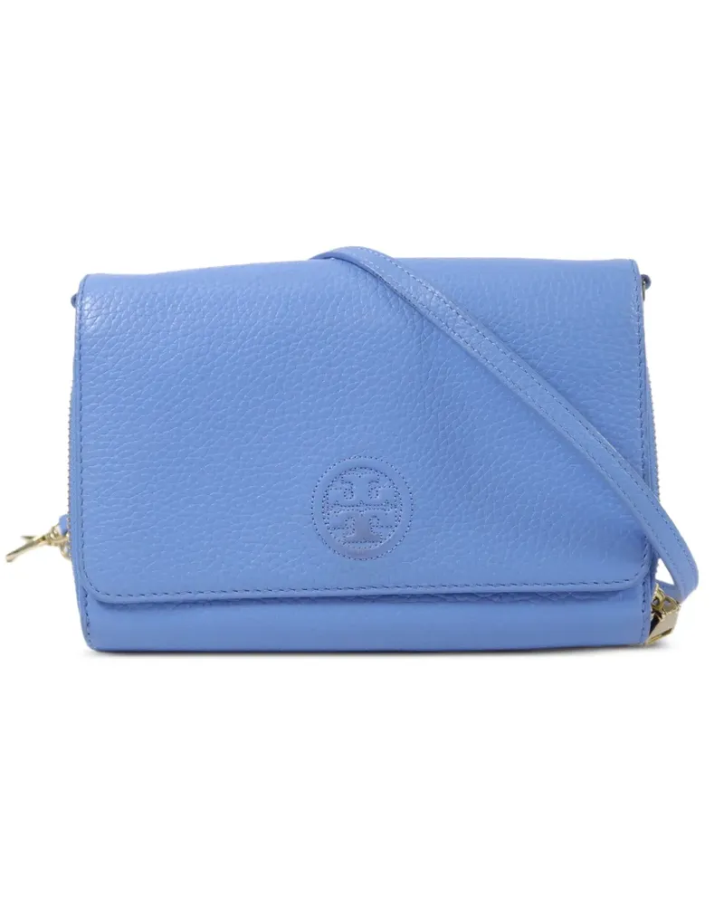 Tory Burch Portemonnaie mit Logo-Prägung - Blau Blau