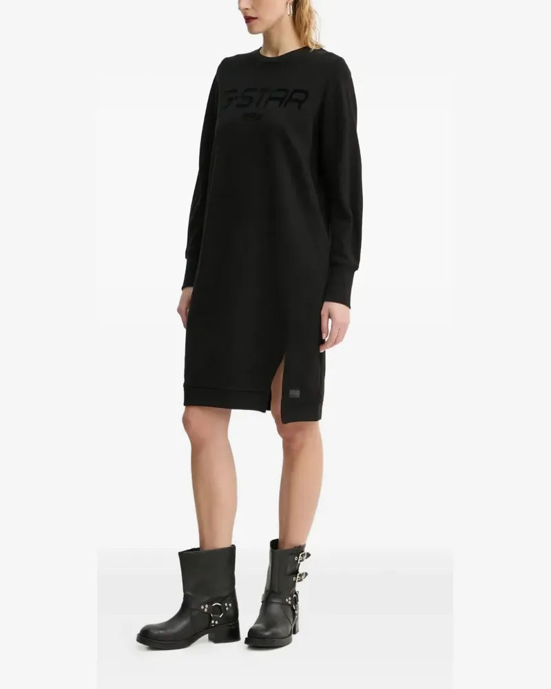 G-STAR RAW Kleid mit Logo-Verzierung - Schwarz Schwarz