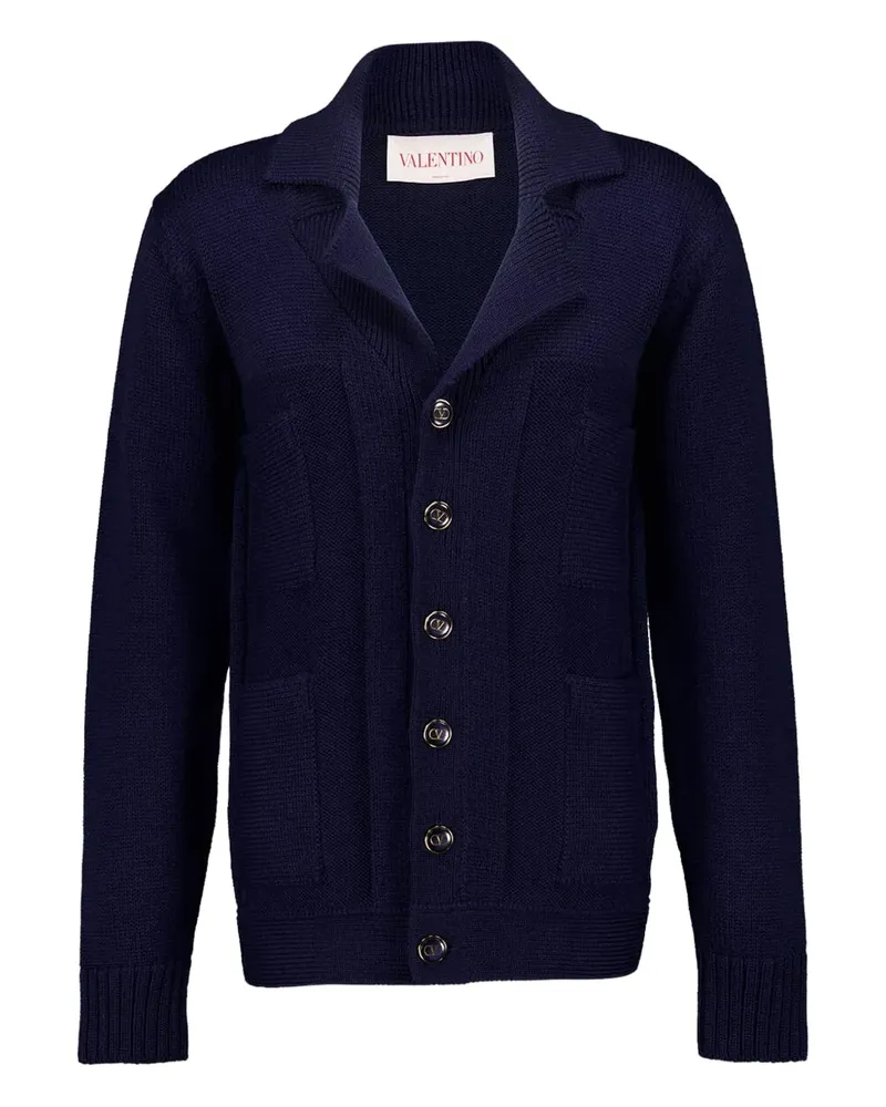 Valentino Garavani Geknöpfter Cardigan - Blau Blau
