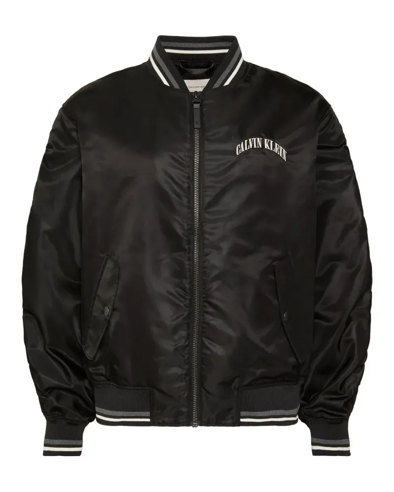 Calvin Klein Heritage Classic bomber jacket - Schwarz Schwarz