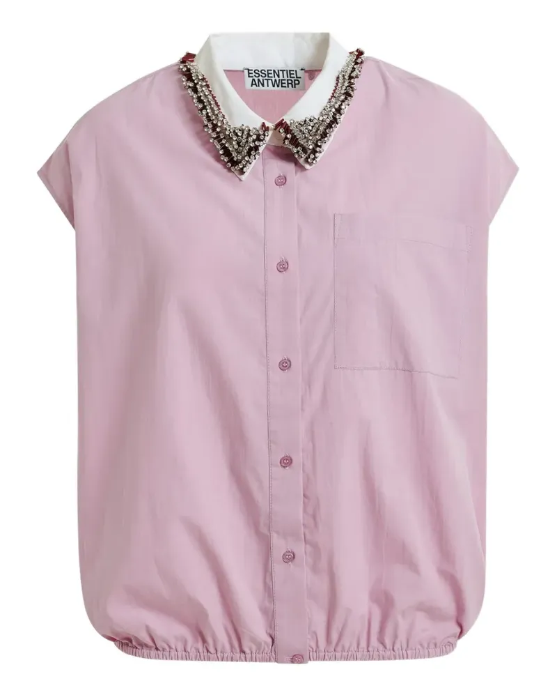 Essentiel bead-embellished shirt - Rosa Rosa