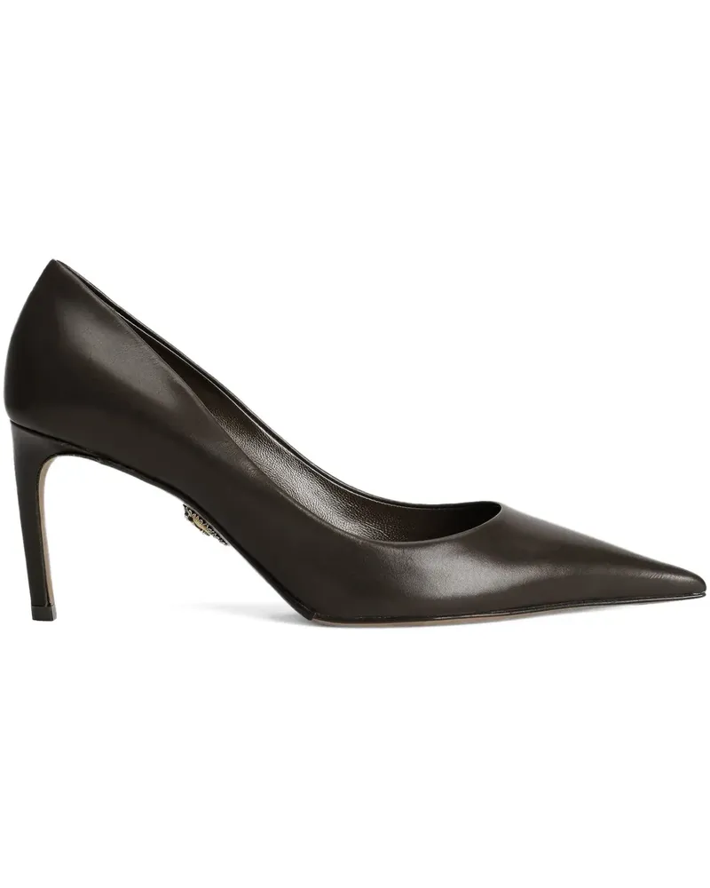 Dolce & Gabbana Devotion Pumps 80mm - Schwarz Schwarz