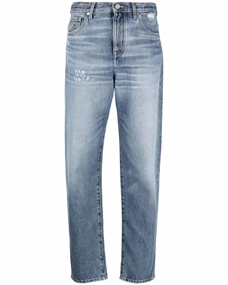 Jacob Cohën Tapered-Jeans - Blau Blau