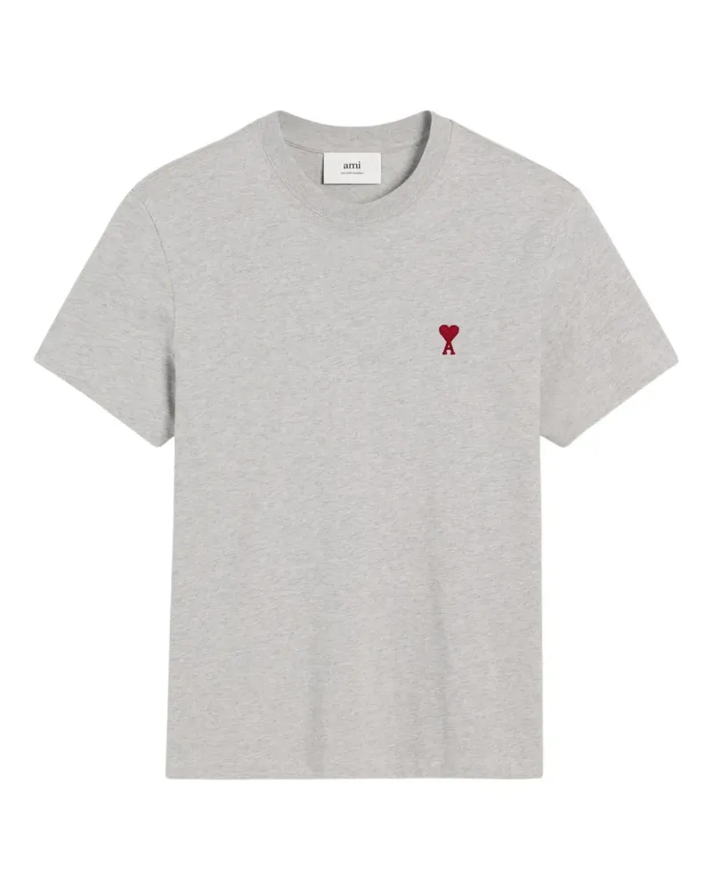 AMI Paris Ami de Coeur T-Shirt - Grau Grau