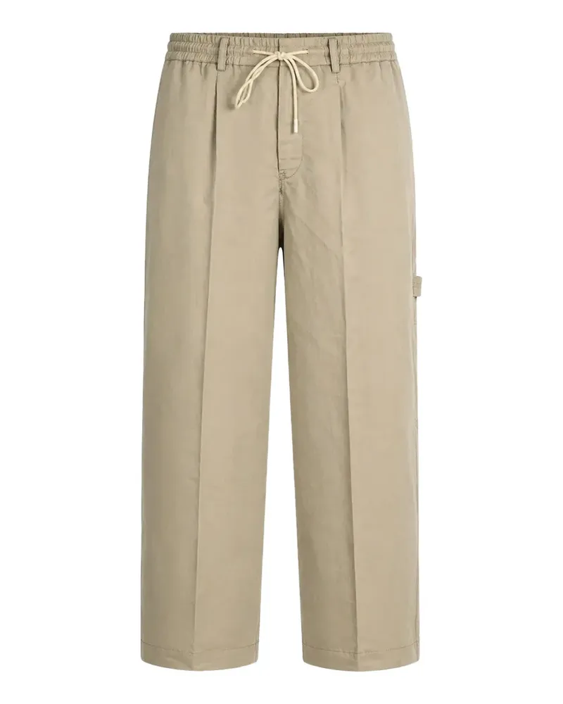 PT TORINO drawstring-waist cargo pants - Nude Nude