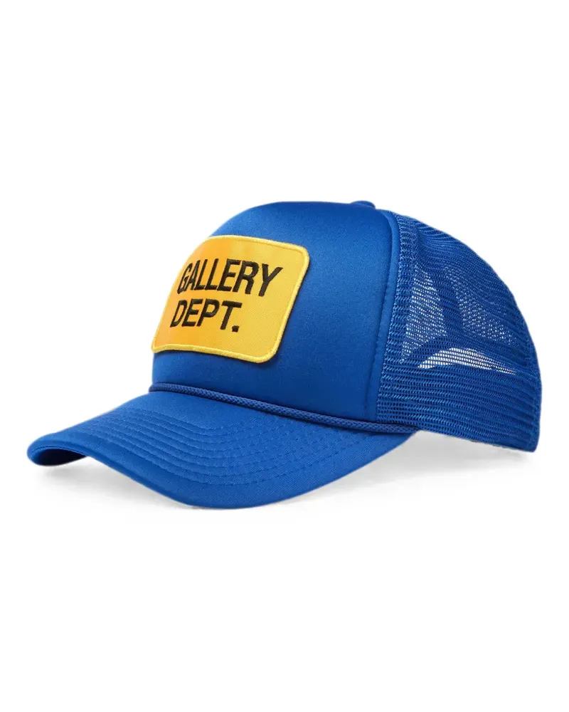 GALLERY DEPT. logo-patch cap - Blau Blau