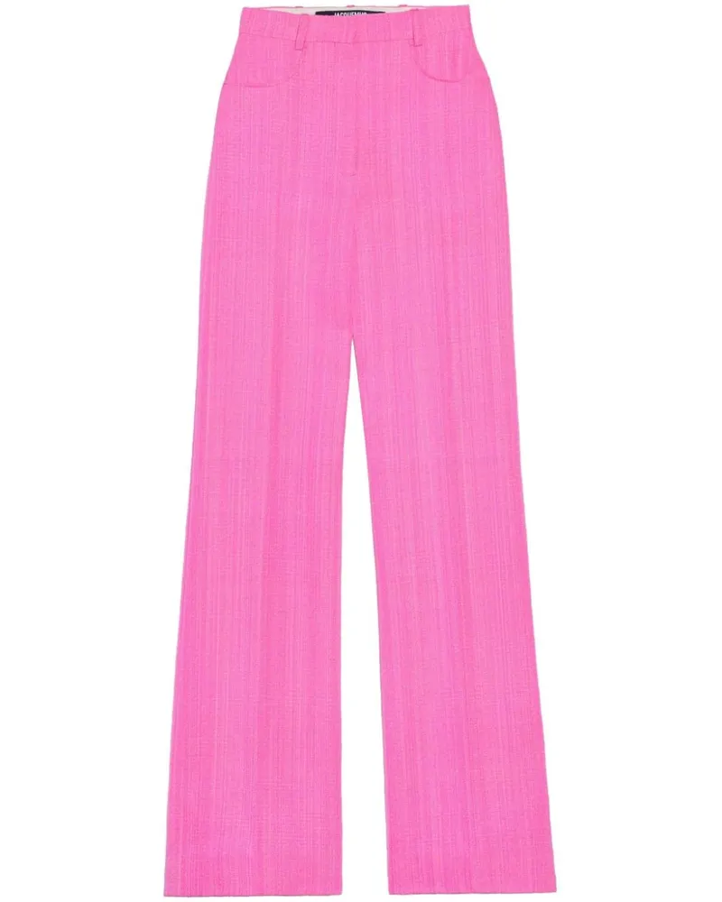 Jacquemus Le Pantalon Sauge Hose Rosa