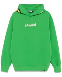 BARROW Hoodie mit Logo-Print Grün