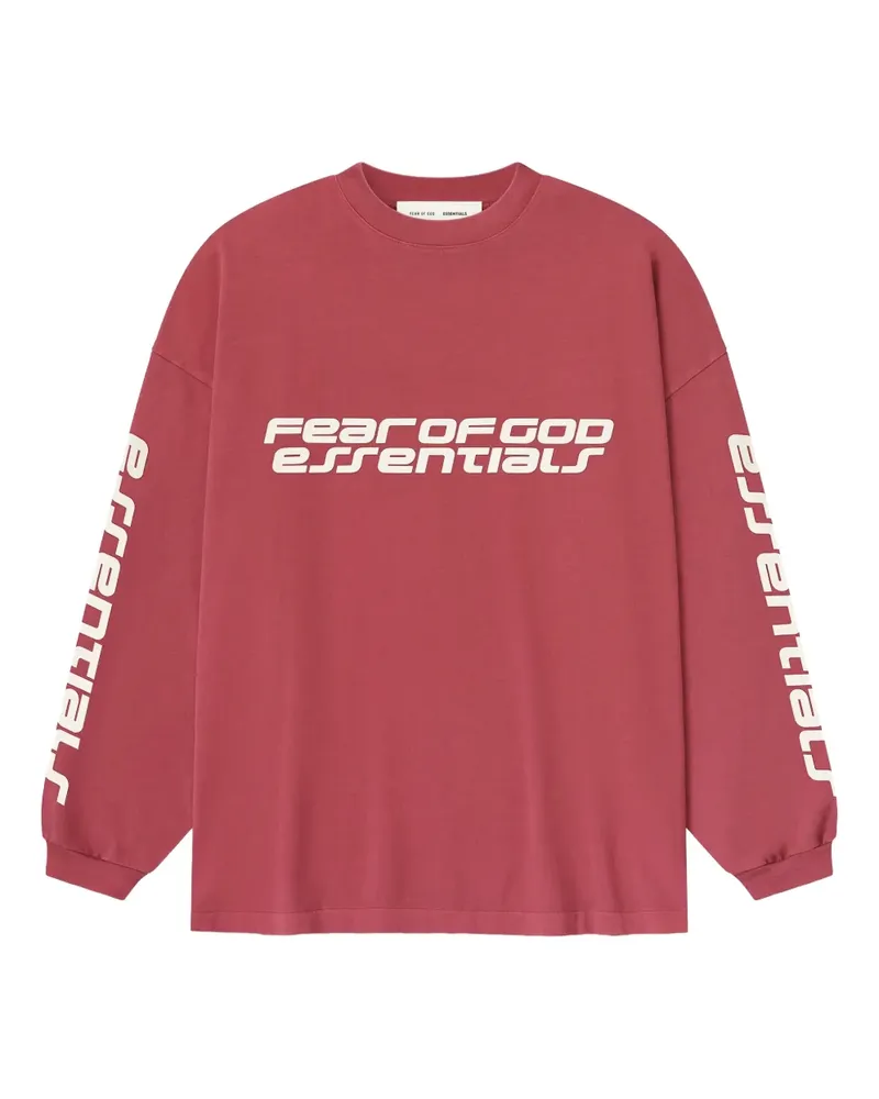 Fear of God 90s logo long-sleeve T-shirt - Rot Rot
