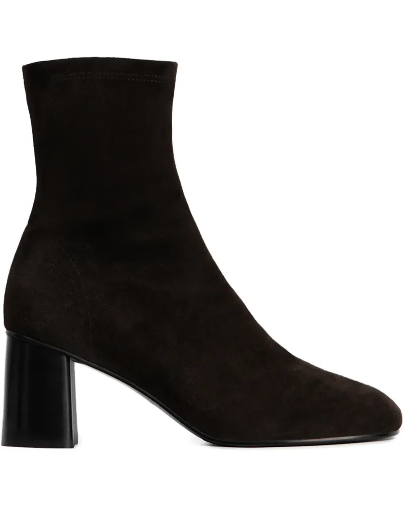 12 STOREEZ Stiefeletten aus Wildleder 64mm - Braun Braun