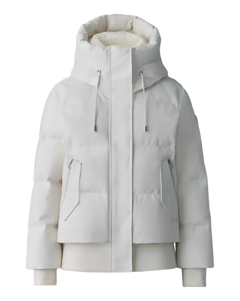 Mackage Nefi-NF quilted hooded jacket - Weiß Weiß