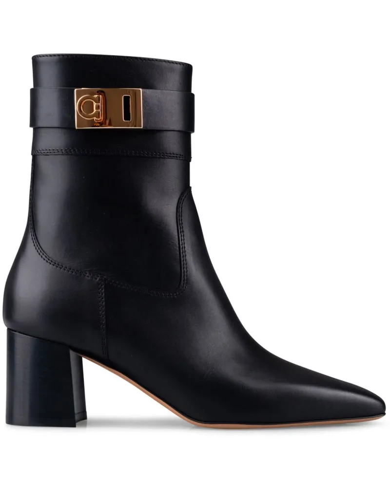 Ferragamo Rol Stiefel 60mm - Schwarz Schwarz
