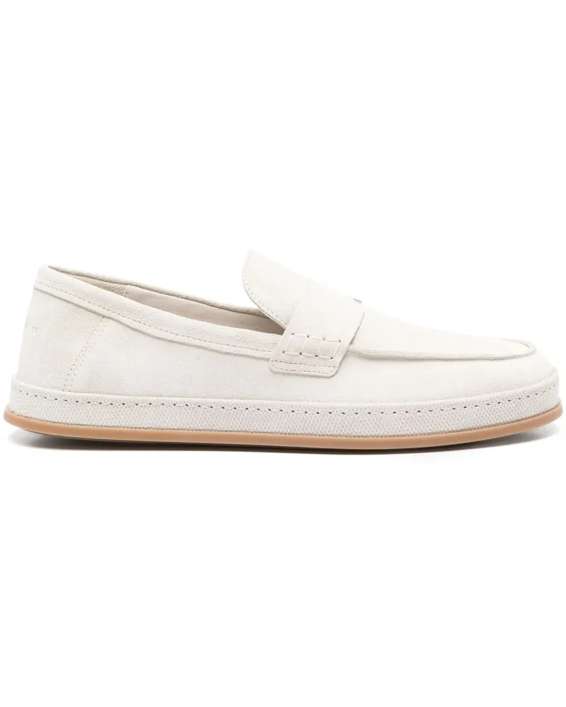 Hogan Loafer aus Wildleder - Nude Nude