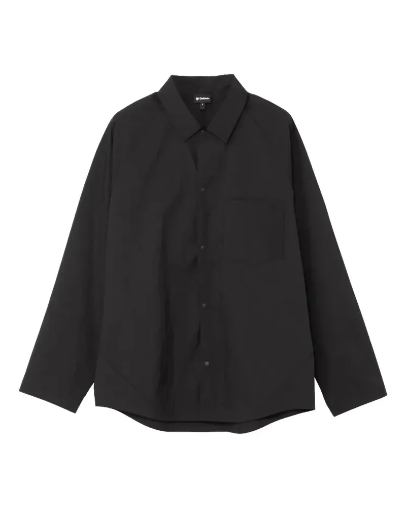 Goldwin sheer raglan-sleeve shirt - Schwarz Schwarz