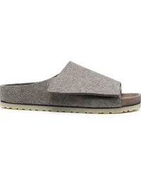 Birkenstock Klassische Pantoletten Grau