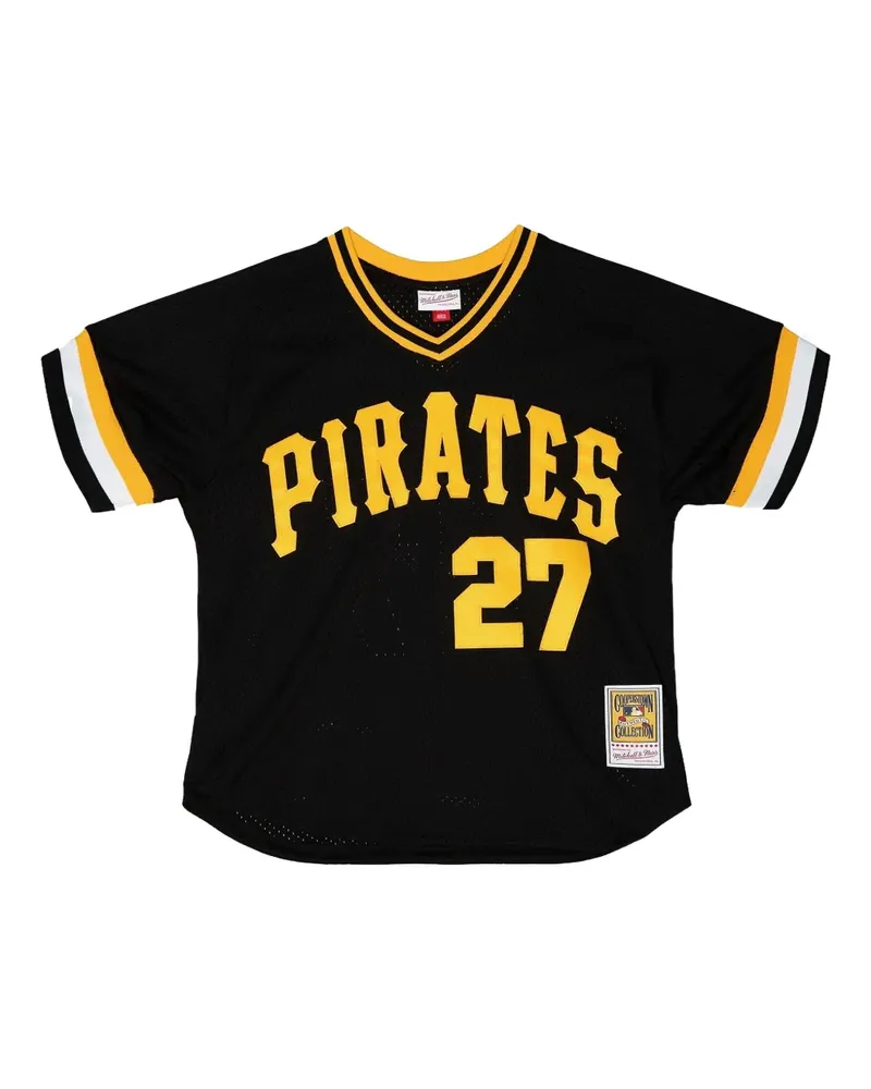 Mitchell & Ness MLB Pirates 1982 Kent Tekulve T-Shirt - Schwarz Schwarz