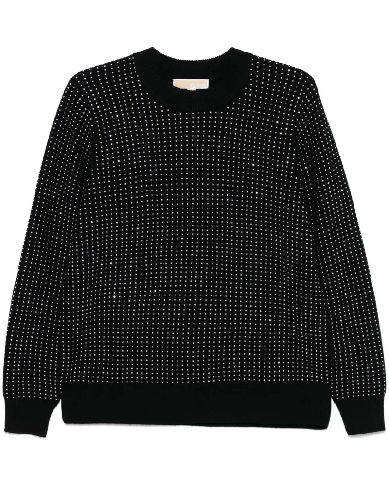 Michael Kors Pullover mit Nieten - Schwarz Schwarz
